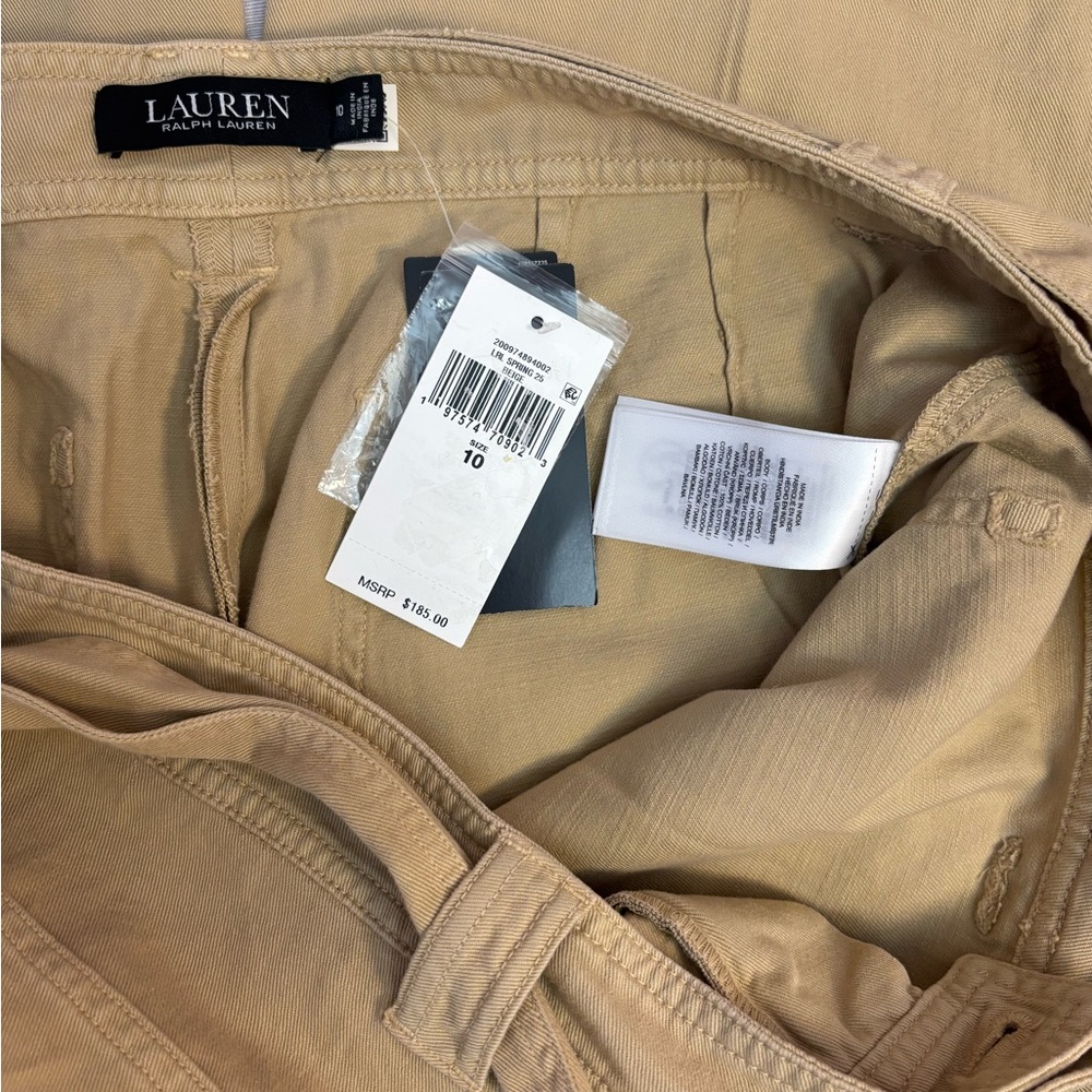 Ralph Lauren Women Wide Leg Trouser Pants Sz 10 NWT | Ralph Lauren Trousers NEW- - Picture 4 of 9